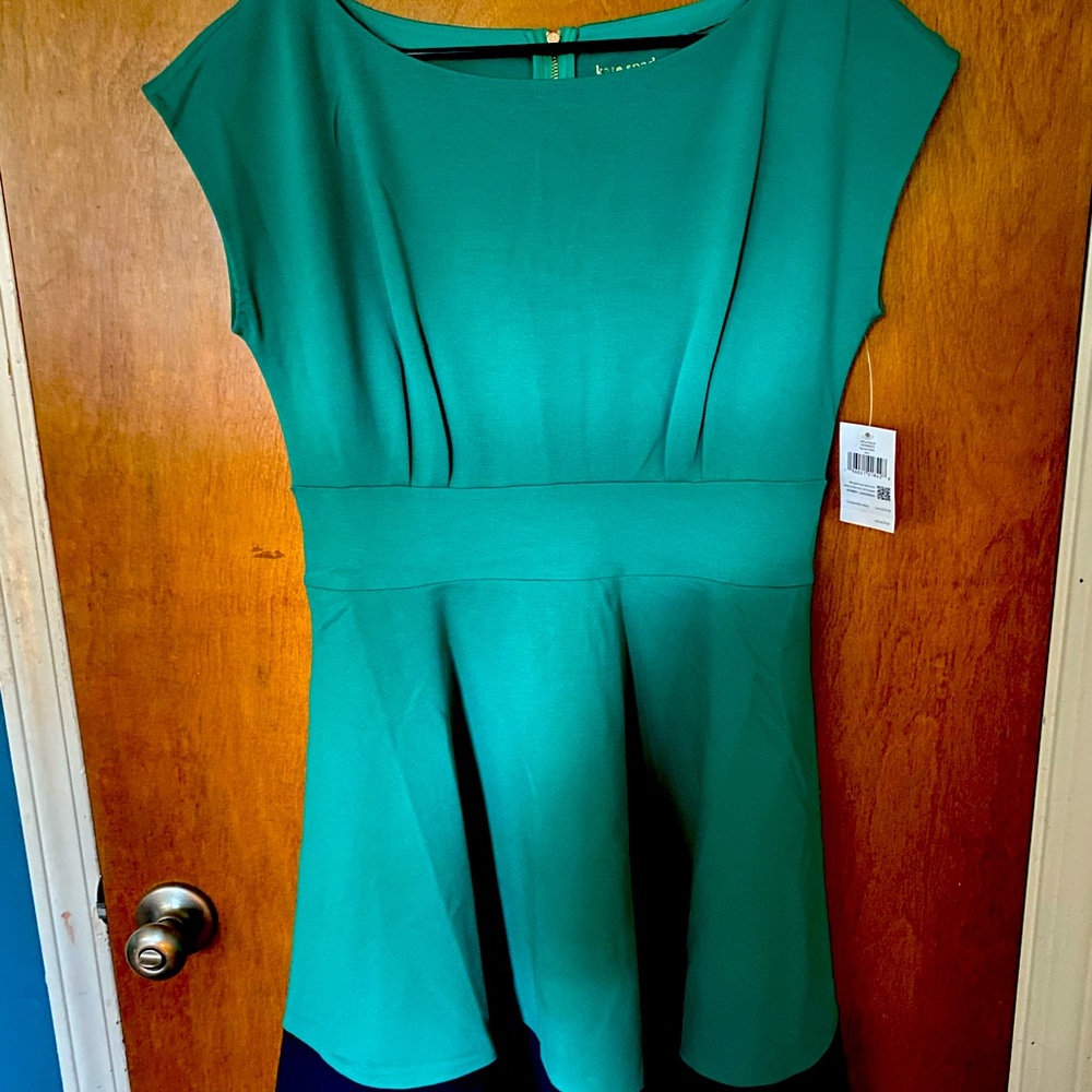 Kate Spade Teal Ponte Dress